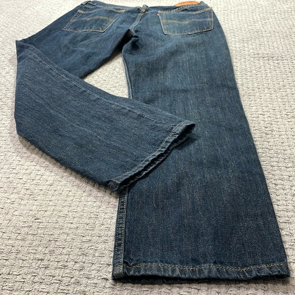 Mens Levi’s 514 Slim Straight Fit Jeans Size 36x32 - Picture 5 of 12